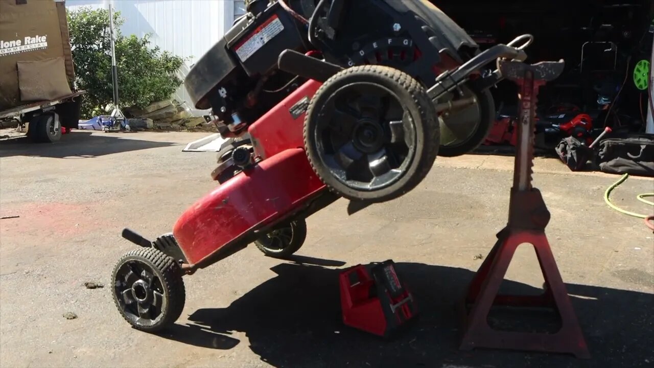 How To Replace All The Belts Toro Timemaster DONT BE SCARED NO SPECIALTY TOOLS NEEDED