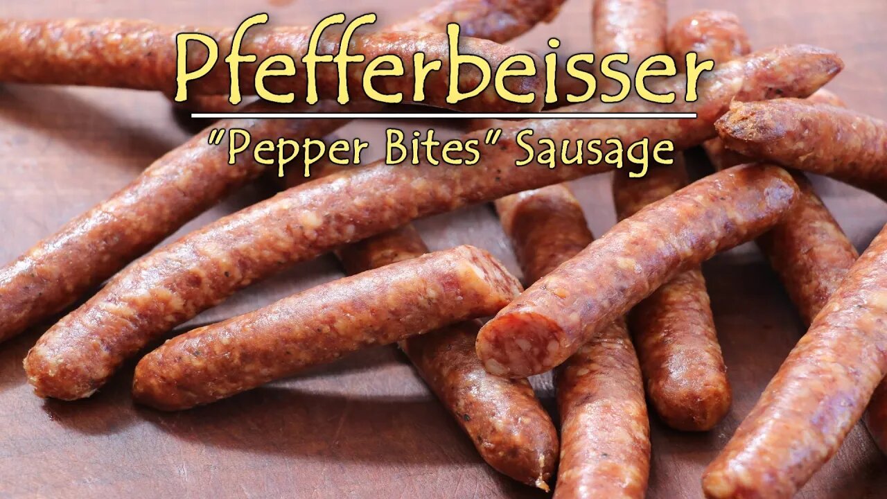 Pfefferbeiser - German Pepper Bites Sausage | Celebrate Sausage S04E20