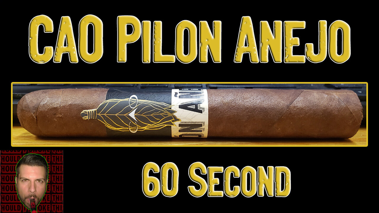 60 SECOND CIGAR REVIEW - CAO Pilon Añejo - Should I Smoke This