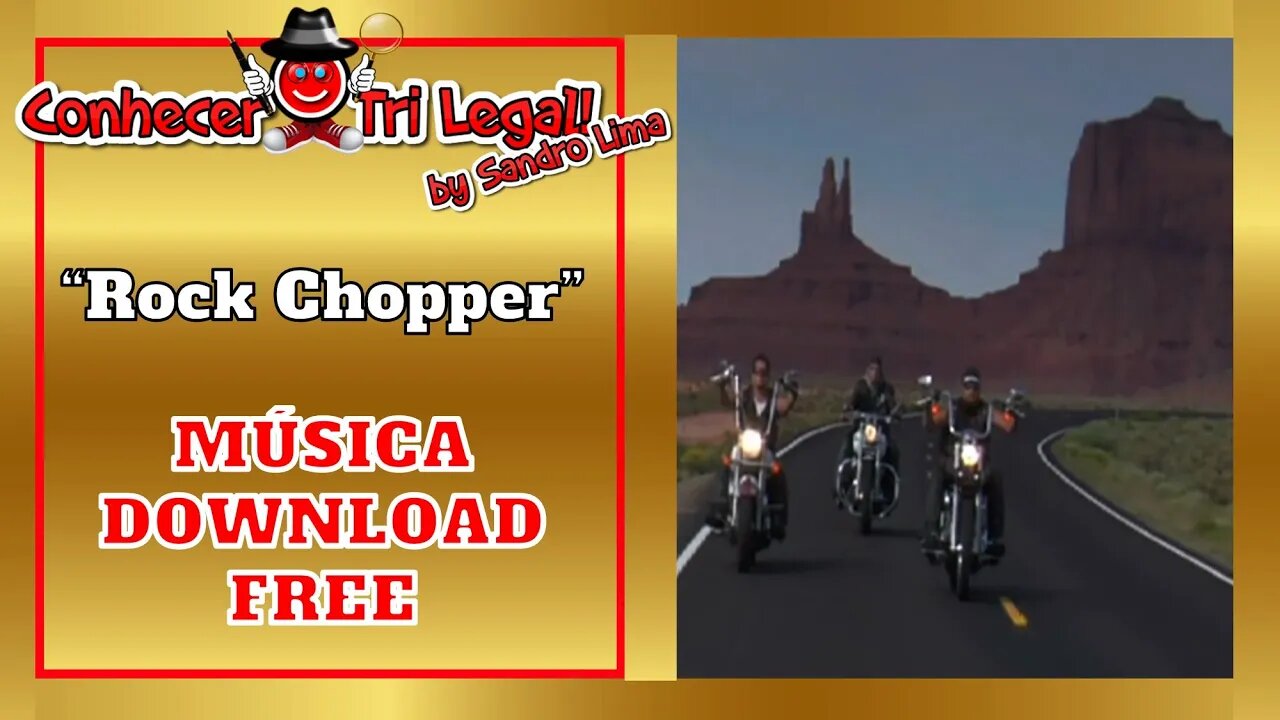 Clip Arte | Rock Chopper | Motoqueiros e suas Motos Chopper na estrada do Deserto do Arizona, EUA