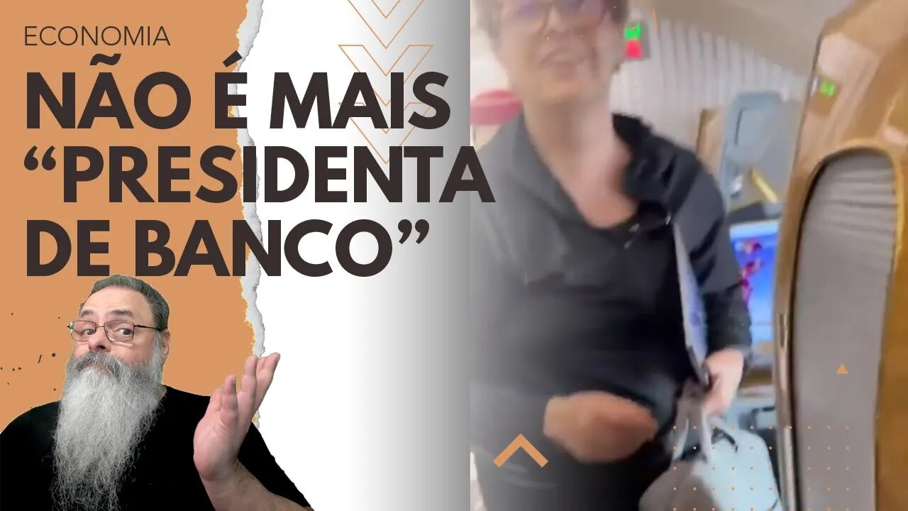DILMA JUSTIFICA PRIMEIRA CLASSE da EMIRATES AIRLINES dizendo que É PRESIDENTE de BANCO AGORA