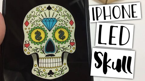 Music-Activated iPhone Xs MAX LED Light Skull Case by willgoo Review