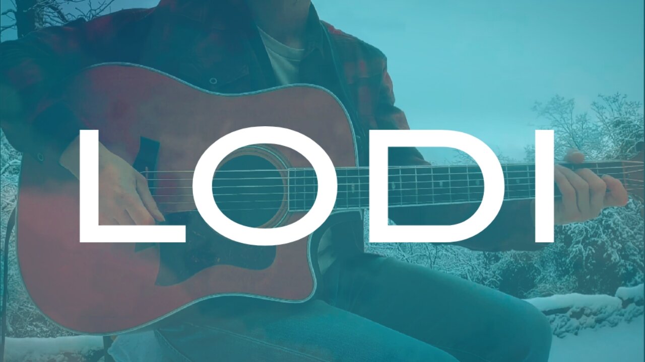 Lodi CCR [Creedence Clearwater Revival] Cover with Lyrics #classicrockcovers | billjonesmusic