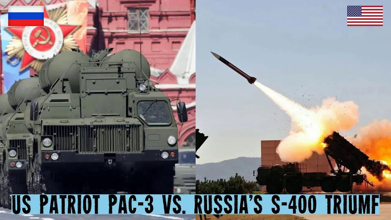 US Patriot PAC-3 vs Russias S-400 Triumf