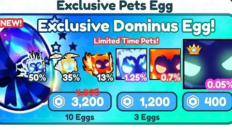 Opening 8 exclusive dominus eggs **DID I GET A HUGE???**