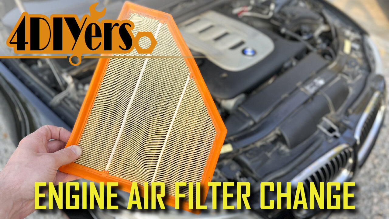 How to Replace the Engine Air Filter on BMW 335d E90