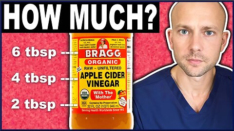 How Much Apple Cider Vinegar Should You Drink? - Doctor Explains