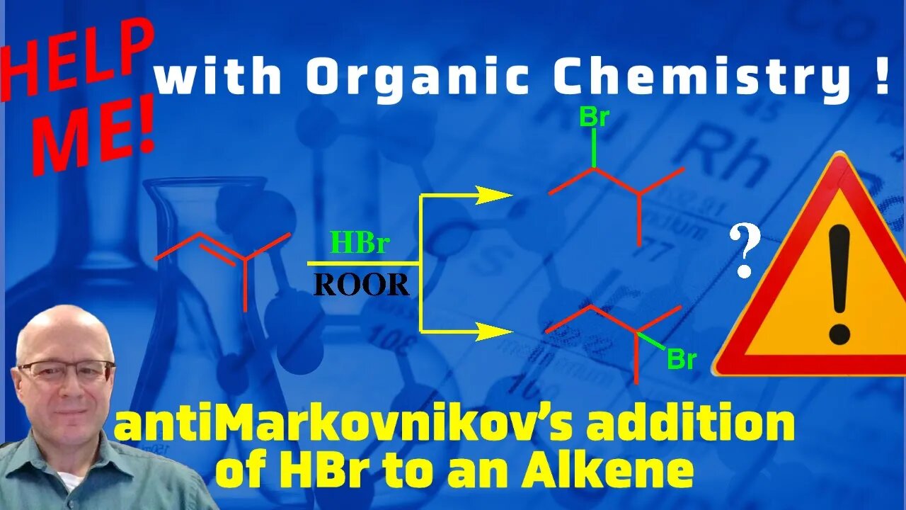 Mechanism of the antiMarkovnikovs addition of HBr Using Hydrogen Peroxide Help Me With Organic Chem