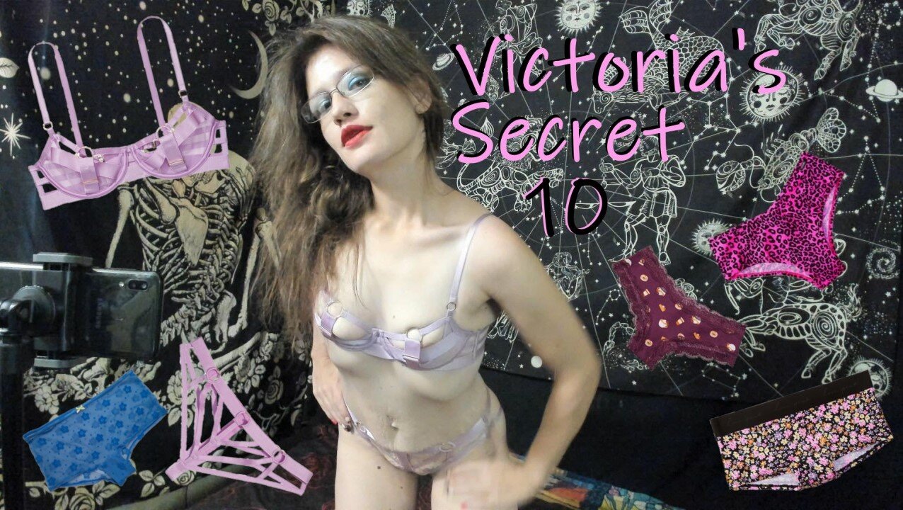 Victorias Secret Panty and Lingerie Try On Haul 10