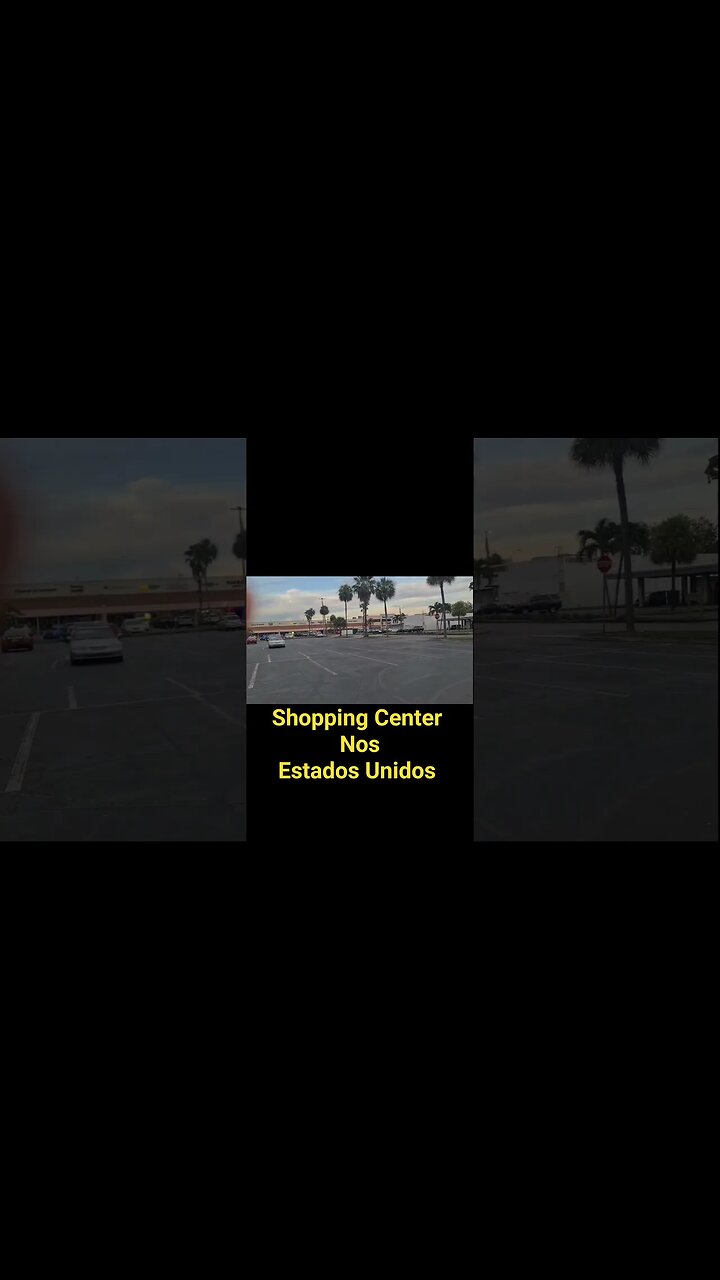 COMO SÃO OS SHOPPING CENTER NOS ESTADOS UNIDOS. ESTACIONAMENTO GRATIS!