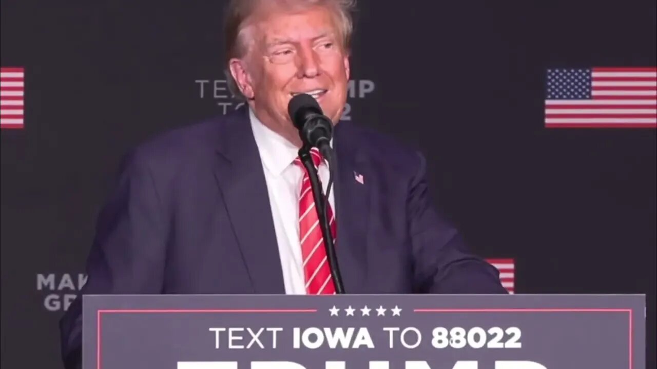 ๐๐ชซ๐Trump nails it on electric cars, China, hybrids and trucks in Iowa ๐