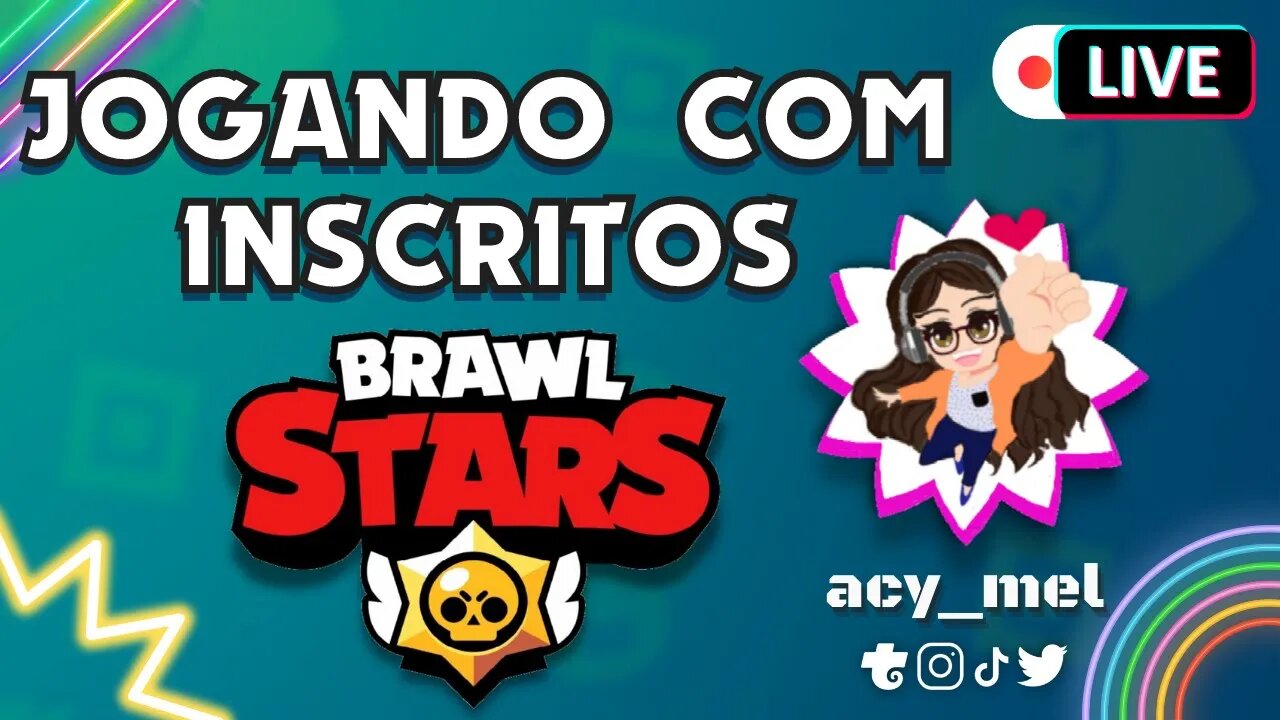 馃槂 JUGANDO/JOGANDO COM INSCRITOS 馃幃 @brawlstars 鉁达笍#rumo2k