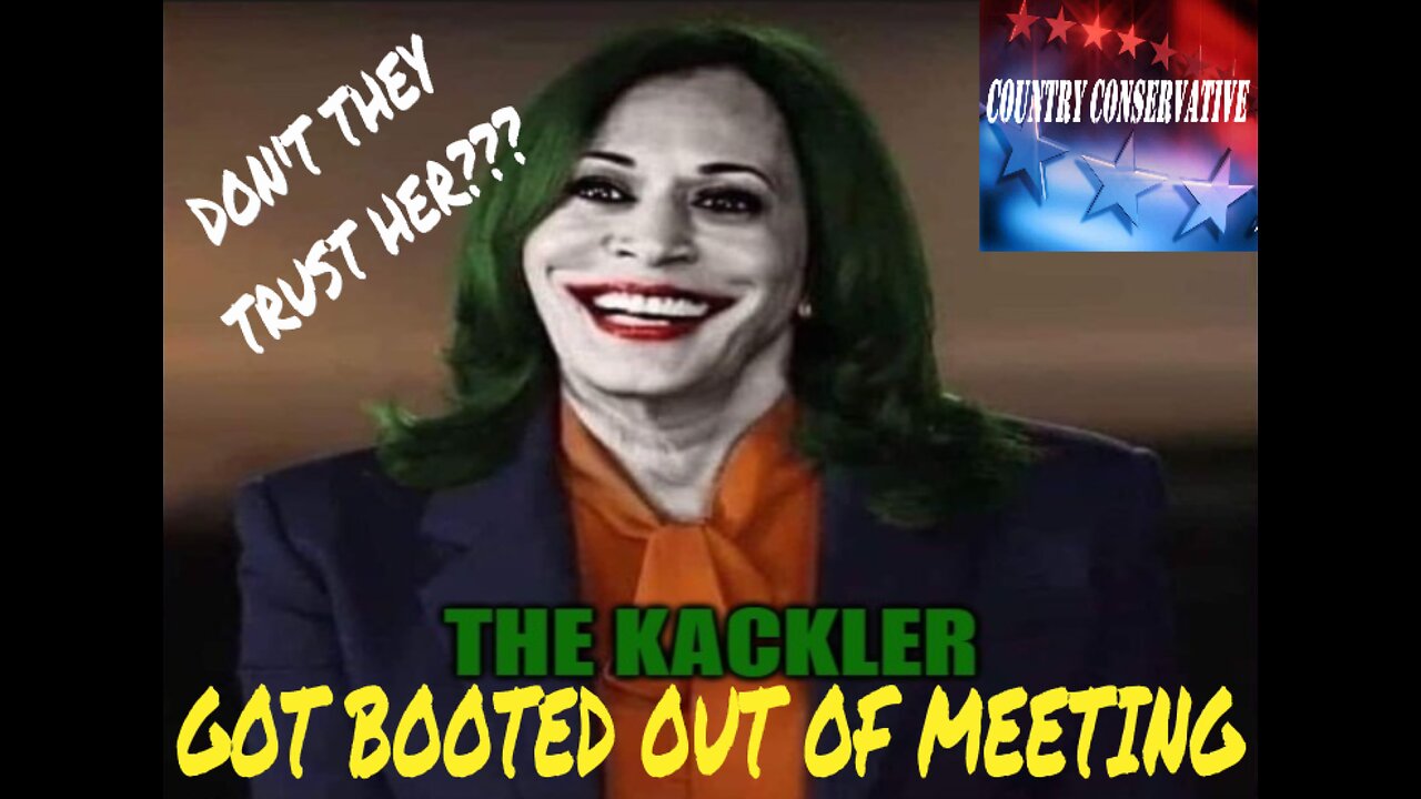 KAMALA HARRIS GOT BOOTED FROM HIGH LEVEL MEETING!!! EVERYONES WONDERING WHY???