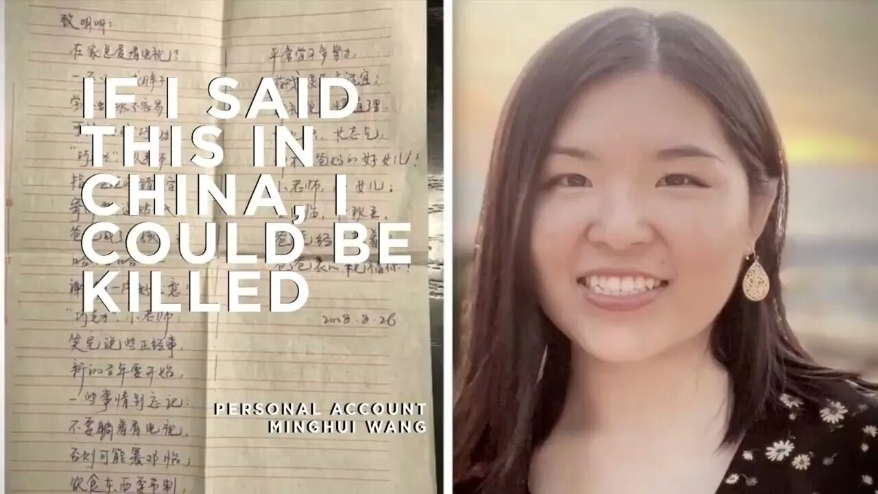 IF I SAID THIS IN CHINA, I COULD BE KILLED.