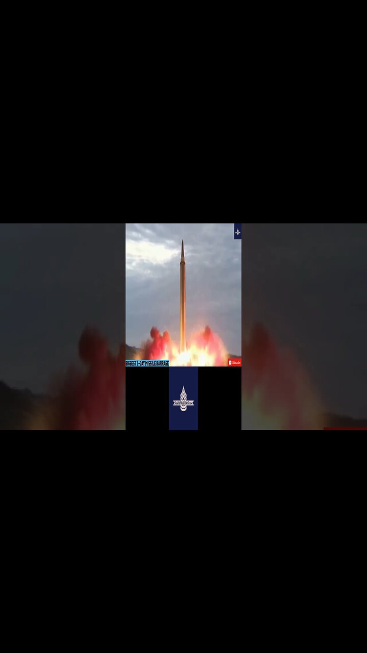 North Korea unleashes biggest 1 day missile barrage
