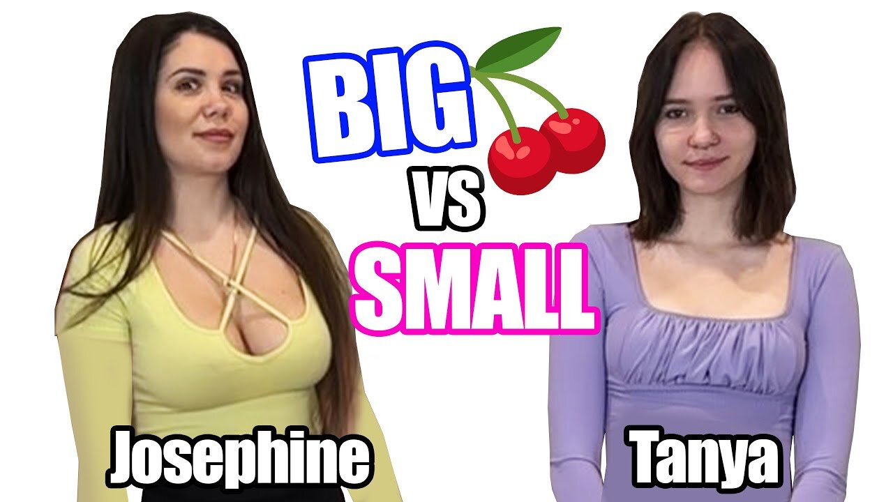 copy me for 24 hours | whats better Small 🍒 or big 🥥🥥?