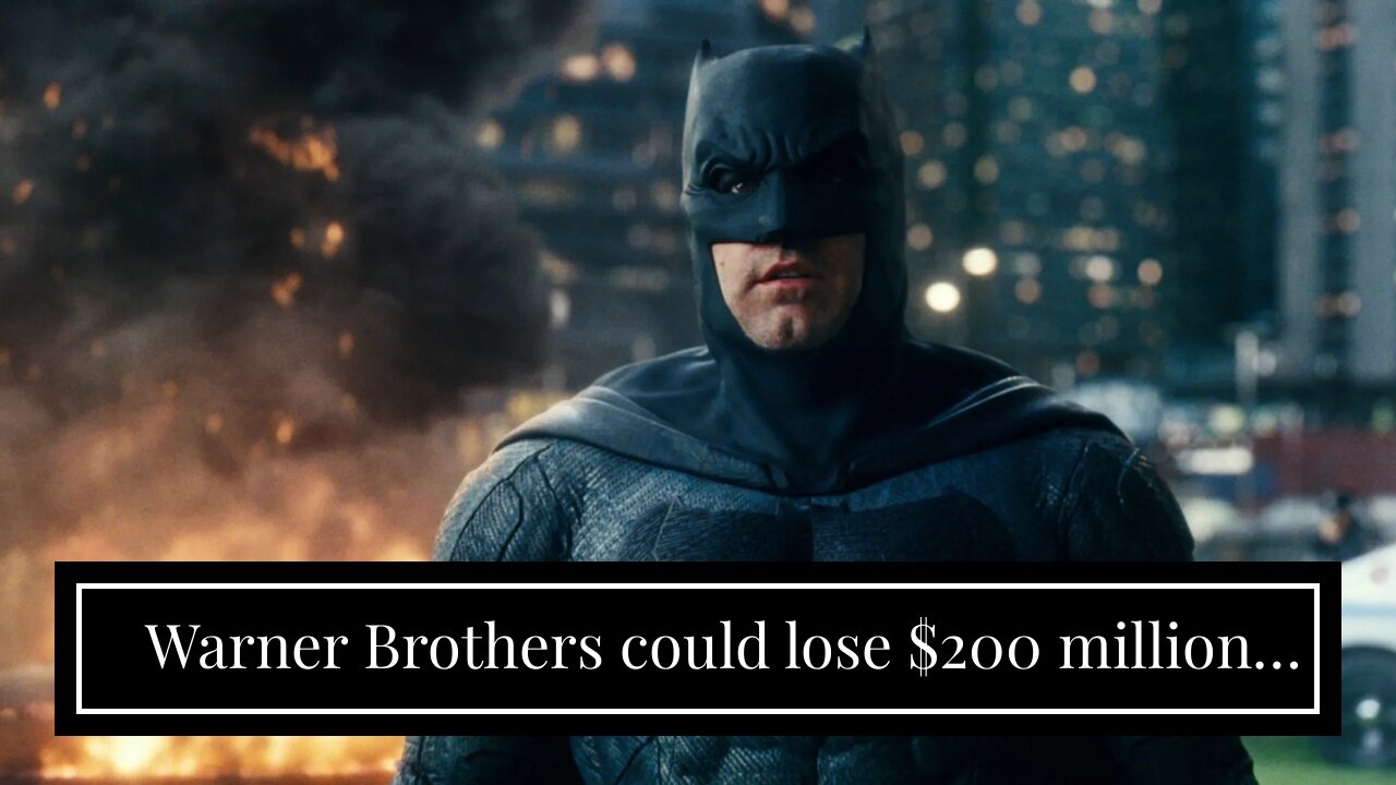 Warner Brothers could lose $200 million on The Flash. Thats just what they deserve