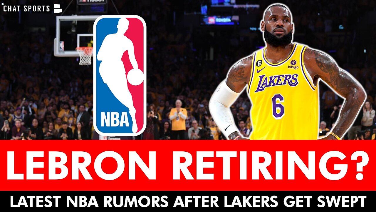 LeBron James Retirement? + NBA Rumors On Kyrie Irving Trade