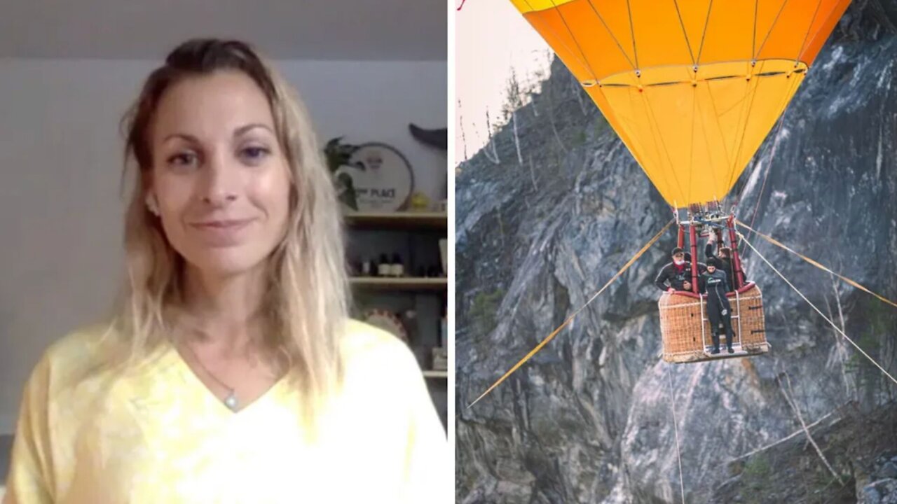 Cette Québécoise se confie avant de sauter dune montgolfière de 25m de haut ce mois-ci