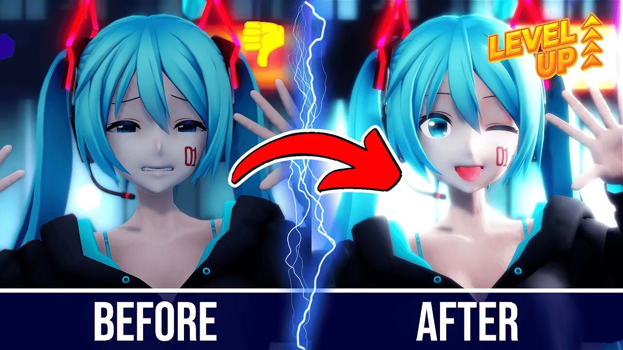 Level Up Your Night Scenes Using Ray-MMD (Beginners Tutorial ft. Hatsune Miku)