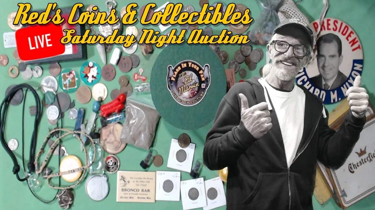 10-14 | Reds Coins & Collectibles | Saturday Night Live Flash Auction!