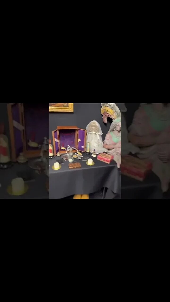 Ghost Breaks Crucifix #shorts