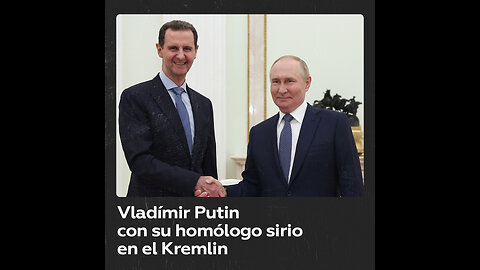 Putin se reúne con el presidente de Siria