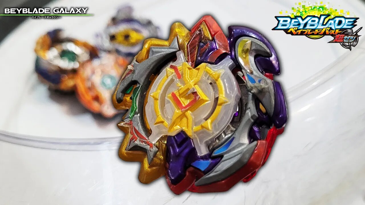 LEFT αECLIPSE .11T.Z vs DECK 3on3 - Beyblade Burst ベイブレードバースト