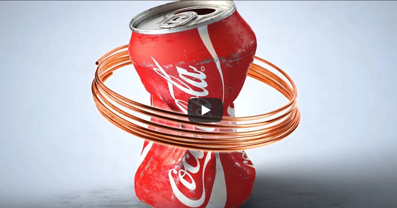 No We Didnt Use Magic to Crush this Can - Z-Pinch Demo by Tech Ingredients