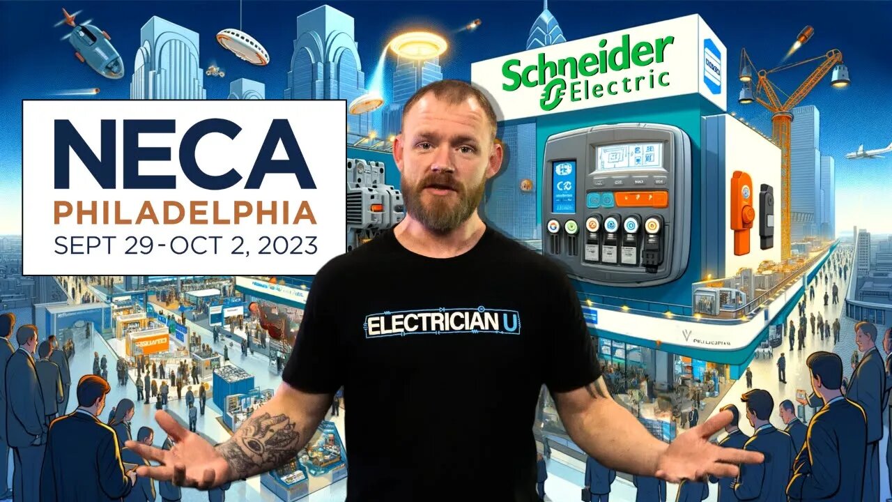 Exploring Innovations at NECA 2023: Schneider Electrics Cutting-Edge Electrical Solutions
