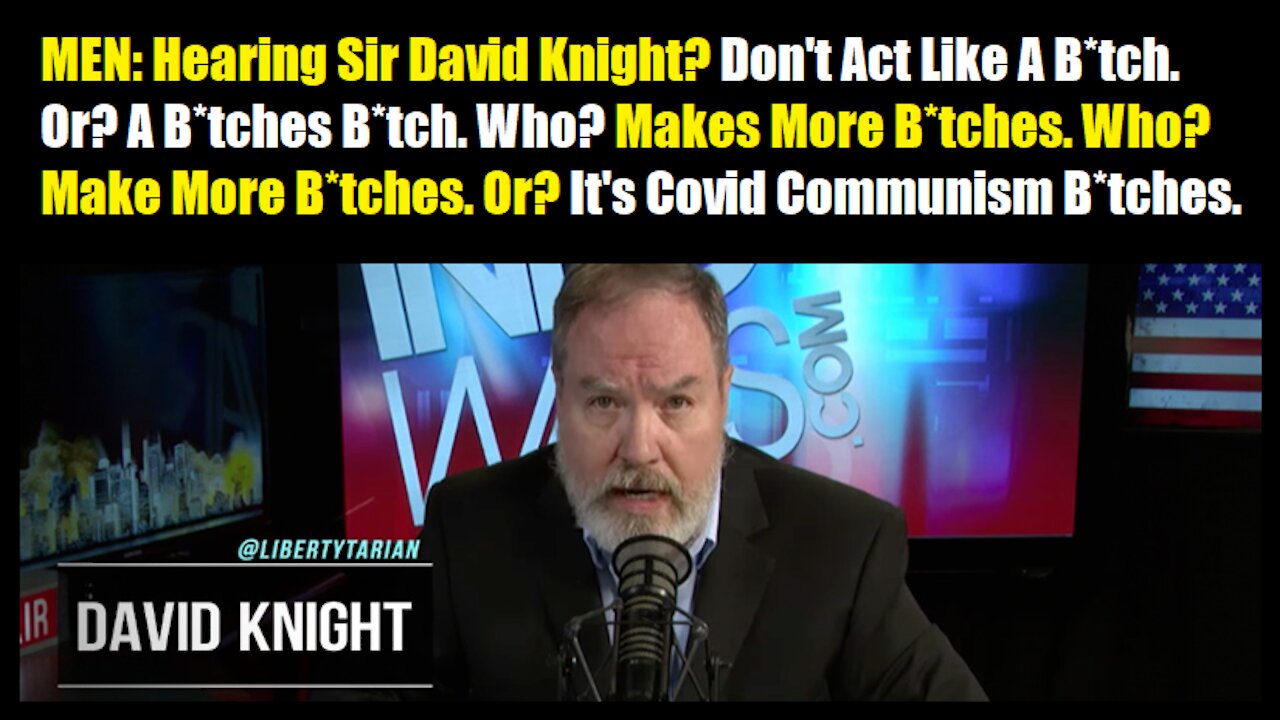 Covid Communist Canada Shocks The H-E-Double Hockey Sticks Out Of David Knight Who Warns The World