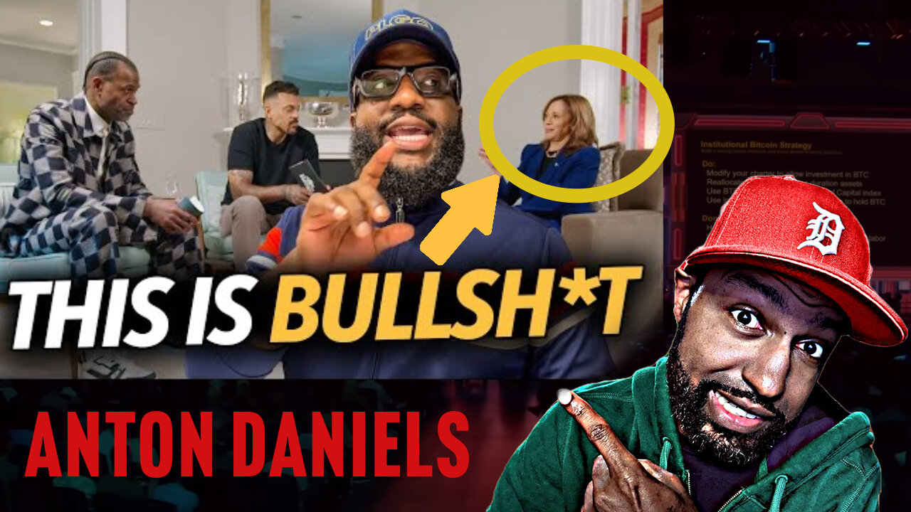 Reaction To a Reaction: Anton Daniels Pull Kamalas Card AGAIN!