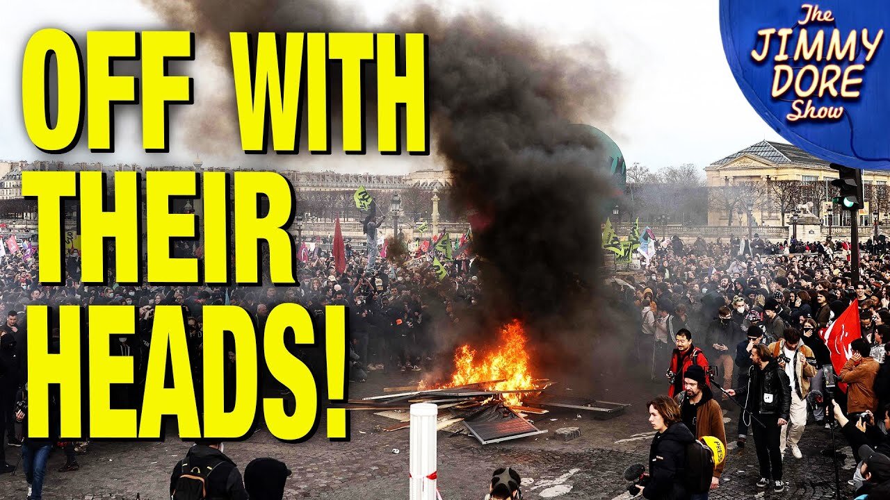 French Protesters STORM BlackRocks Paris Headquarters