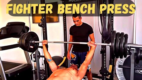 Impressive 140KG+/308LBS+ Bench press by Andrew Tate