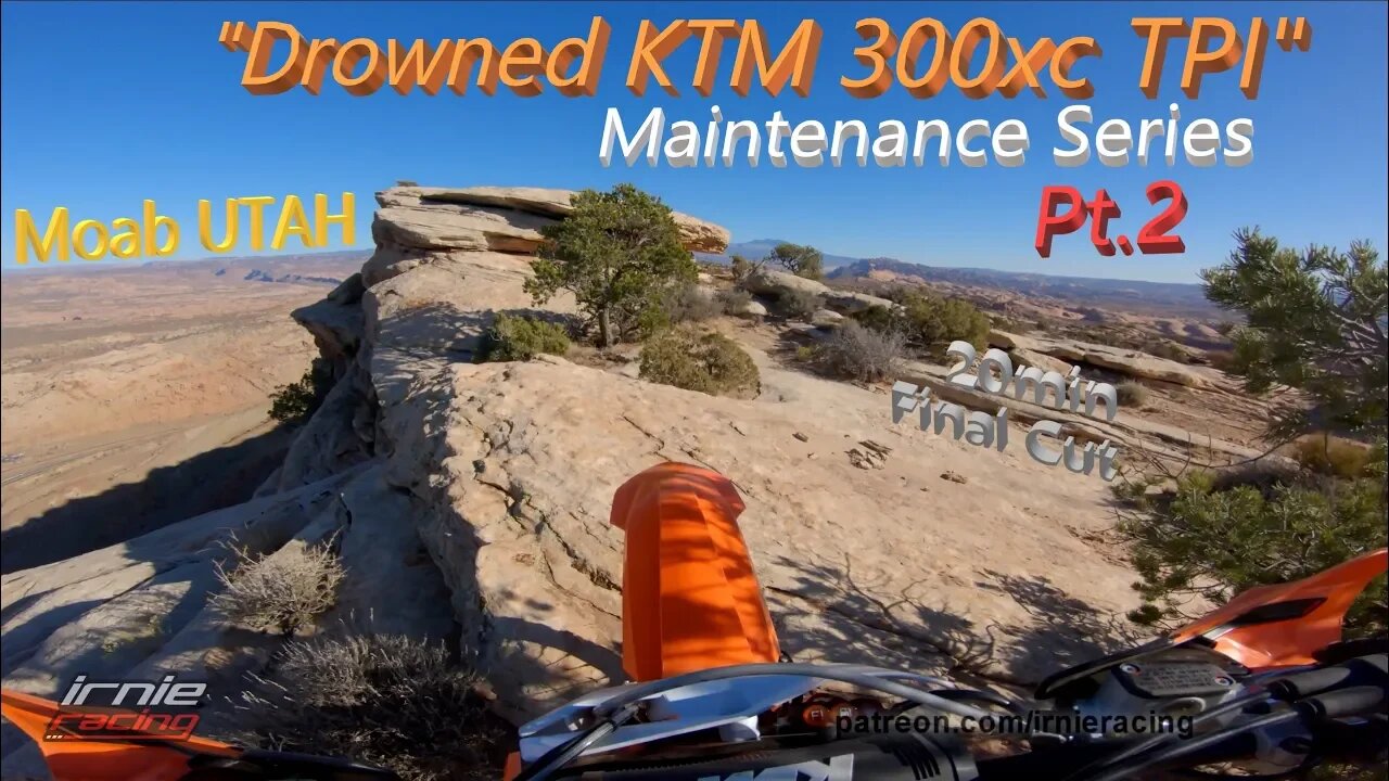 Drowned 2020 KTM 300xc TPI Maintenance Series Pt.2 | Final Cut