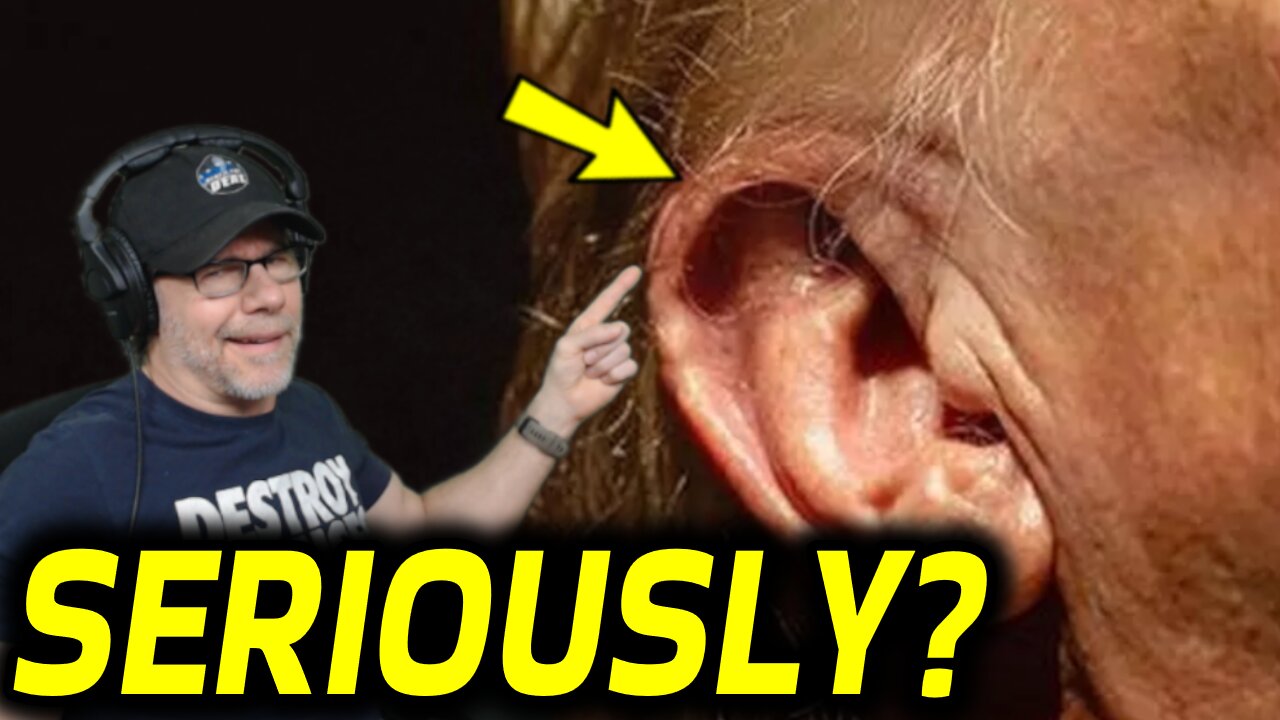 EARGATE: New Trump Ear Pix Emerge - Whats REALLY HAPPENING Here?