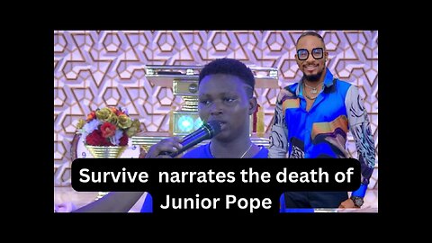 Survive narrates the death of junior pope
