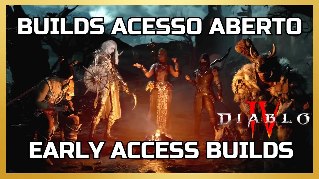 Criando builds pro Acesso Aberto de Diablo 4