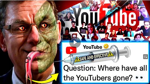 Thousands of YouTubers Sponsored by Pfizer Have Died From mRNA Poisoning - Media Blackout