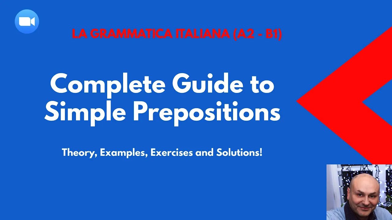 Complete Guide to Simple Prepositions: Theory, Examples, Exercises and Solutions!