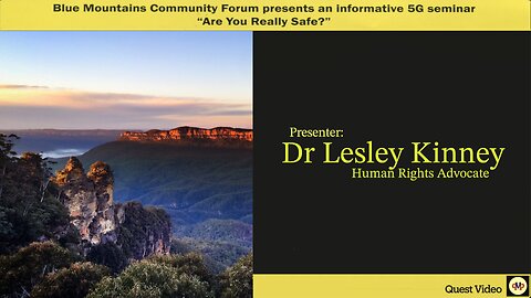 5G Presentation by Dr Lesley Kinney