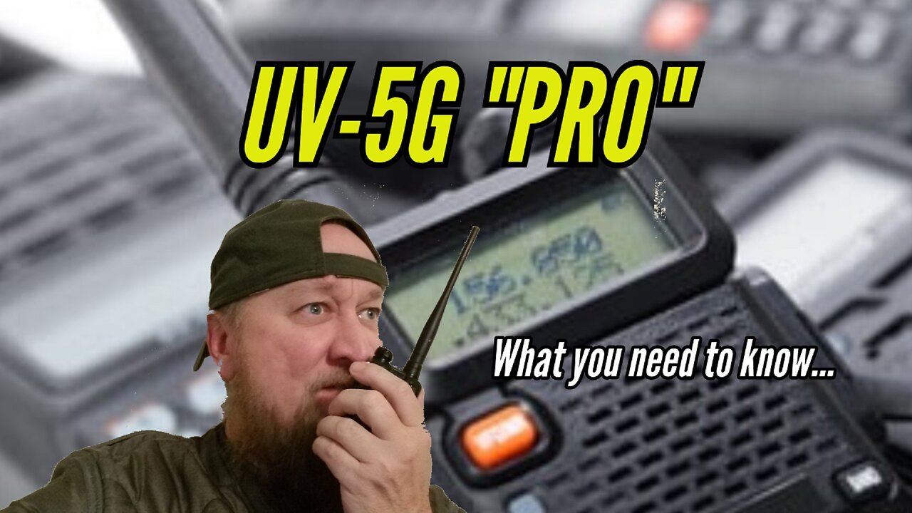 Baofengs UV-5G PRO GMRS Radio (FCC LEGAL) - Survival Prepper