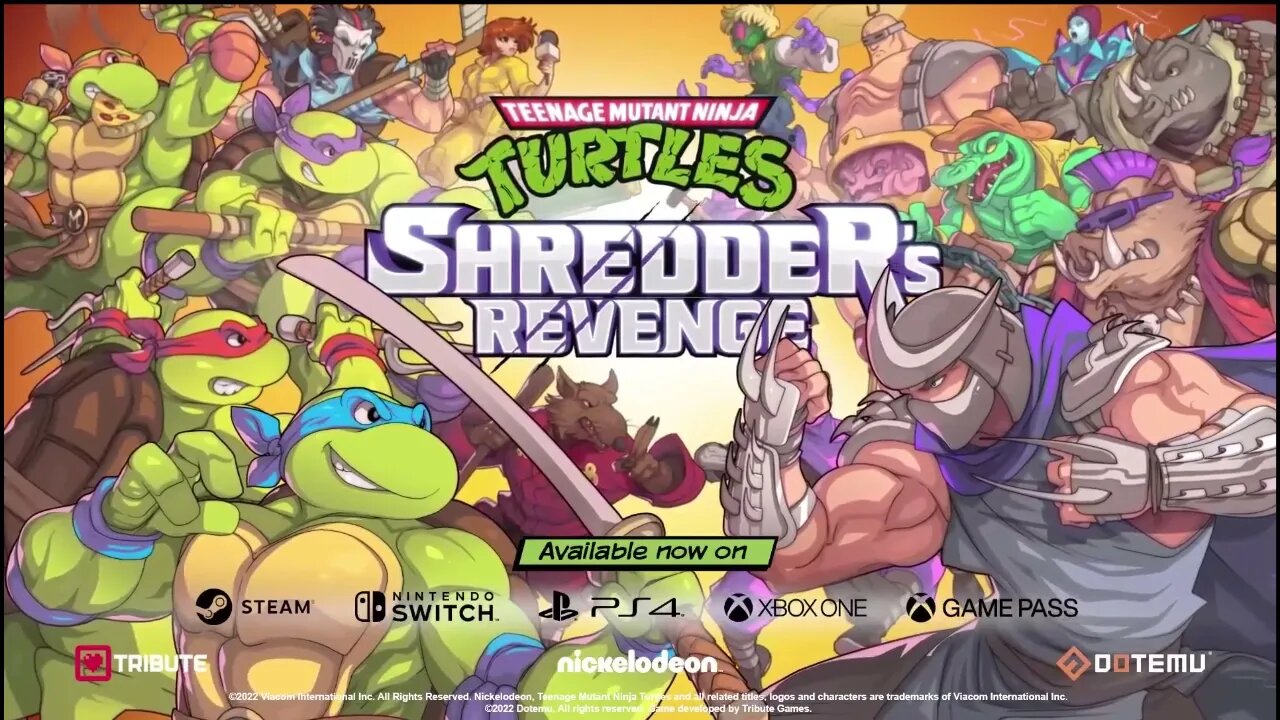 Teenage Mutant Ninja Turtles: Shredders revenge trailer review.