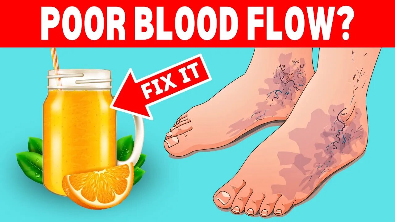 Drink This Every Day To Fix Your Poor Circulation