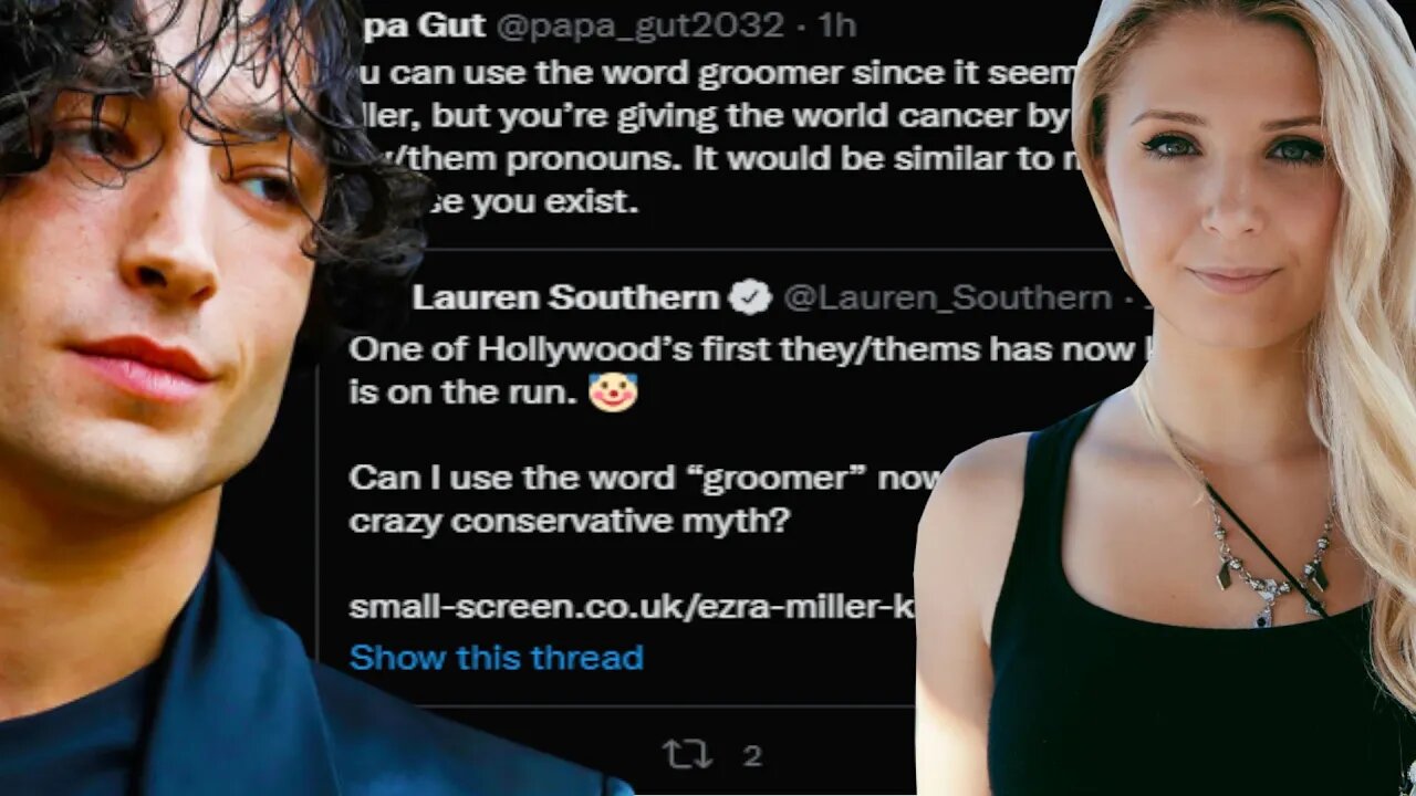 Ezra Miller Kidnapping Situation - Laura Southern Blames They/Them People - I Cancel Papa Gut