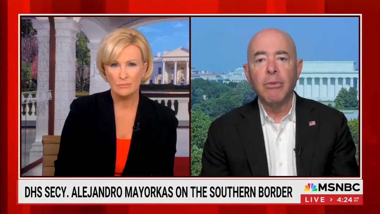 Mayorkas Says Theres No Evidence People ISIS-Affiliated Group Smuggled Into The US Intend Any Harm