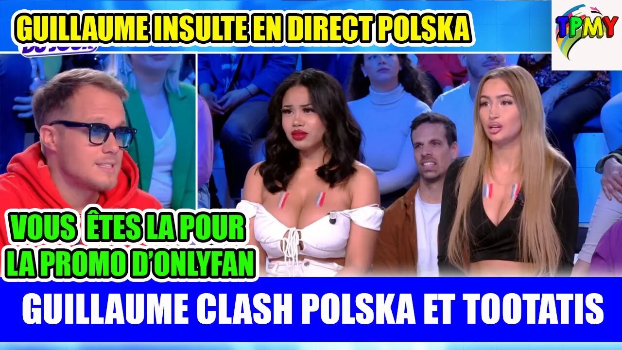 GUILLAUME GENTON CLASH en DIRECT POLSKA ET TOOTATIS SUR TPMP #retraite #HANOUNA #verdez #manif