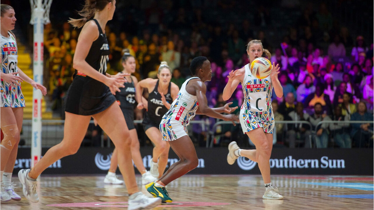 South Africas Proteas draws against New Zealands Silver Ferns in the 2023 Netball World Cup