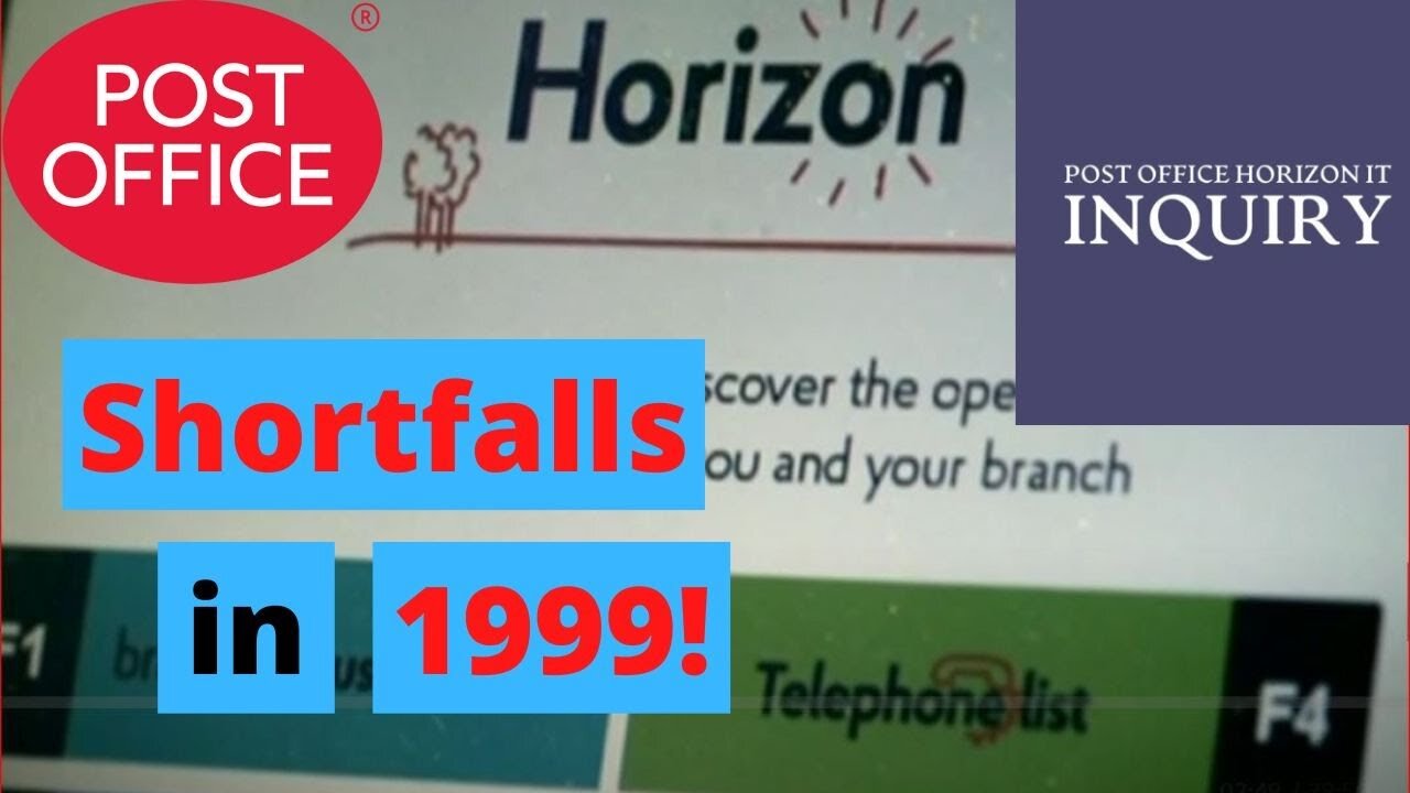 Fujitsu Horizon Shortfalls Were Happening in 1999!!!