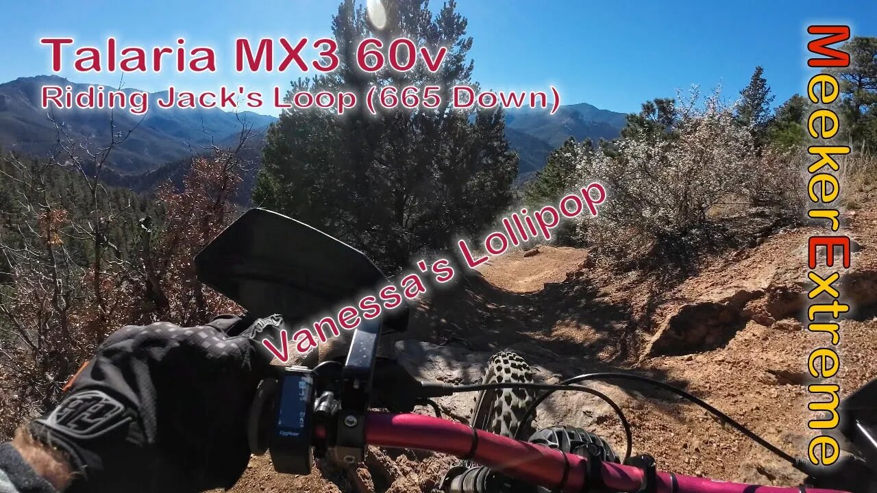 Talaria Sting MX3 - Riding with Motos on Captain Jacks (665 Down)